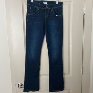 Hudson flare dark wash jeans
